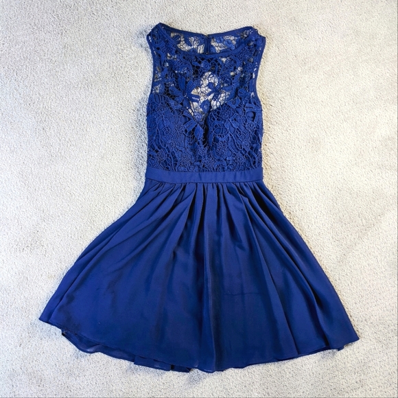 Navy Summer Dress - Picture 1 of 4